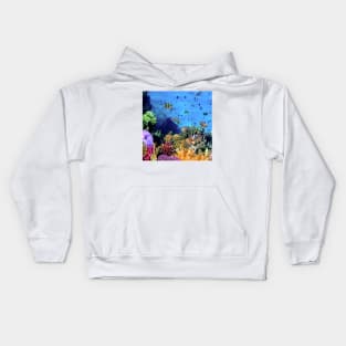 Tropical fish Kids Hoodie